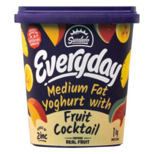 SUNDALE YOGHURT FRUIT COCKTAIL 1kg