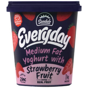 SUNDALE YOGHURT STRAWBERRY 1kg